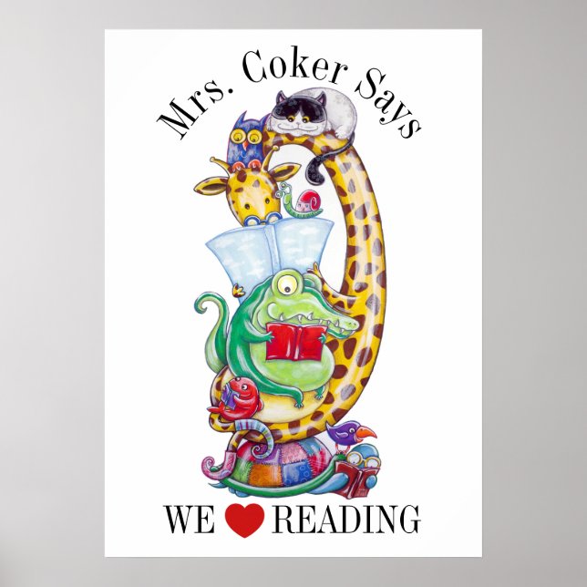 We Love Reading ! Poster (Front)