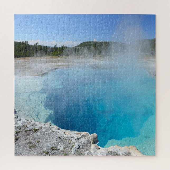 We Love Sapphire Pool Wyoming Jigsaw Puzzle (Vertical)