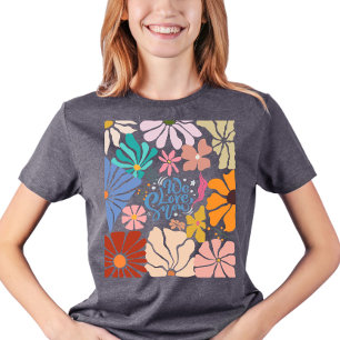 'We Love Snow' - Floral Wonderland Christmas T-Shirt
