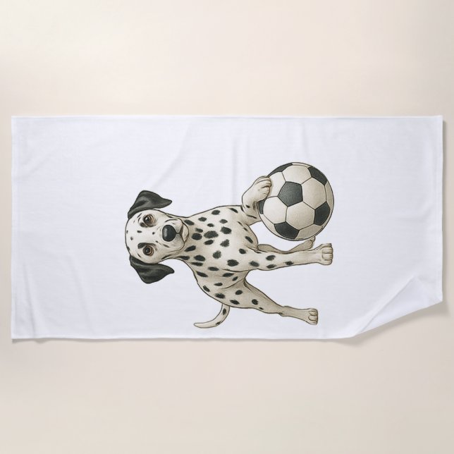 we love sports beach towel (Front)