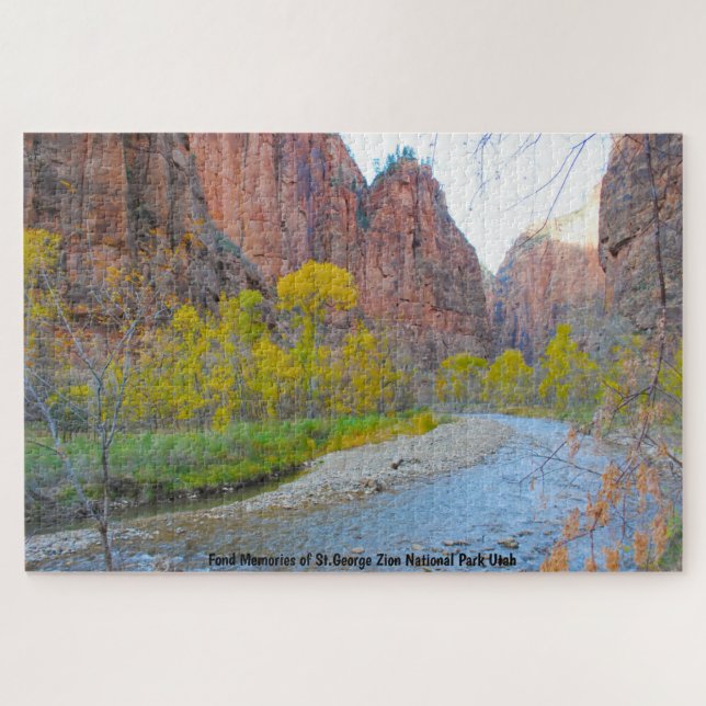 We Love St. George Zion National Park Utah Jigsaw  Puzzle (Horizontal)