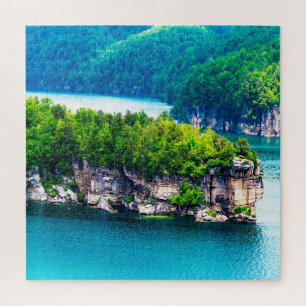 We love Summerville Lake West Virginia. Jigsaw Puzzle