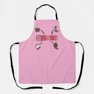 We Love Sushi - Sushi Love - ASL ILY Obsession Apron