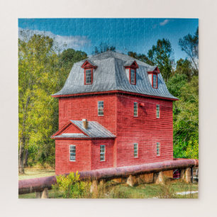 We love The Big Otter Mill Virginia. Jigsaw Puzzle
