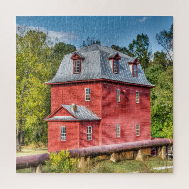 We love The Big Otter Mill Virginia. Jigsaw Puzzle (Vertical)
