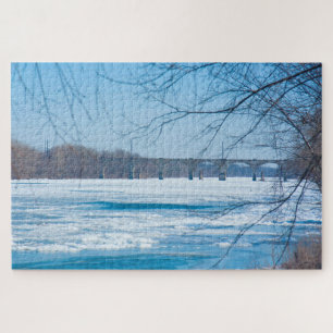 We Love the Delaware River Jigsaw Puzzle