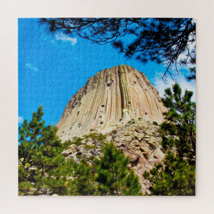 We Love The Devil's Tower Wyoming. Jigsaw Puzzle