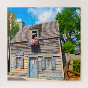 We Love the Old School House Saint Augustine Jigsaw Puzzle