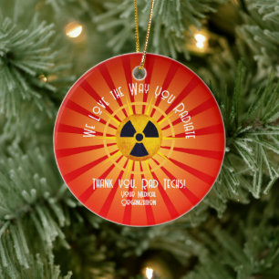 We Love the Way You Radiate Ceramic Tree Decoration