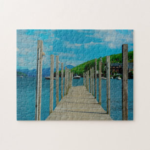 We love Vinnipausake Lake New Hampshire Jigsaw Puzzle