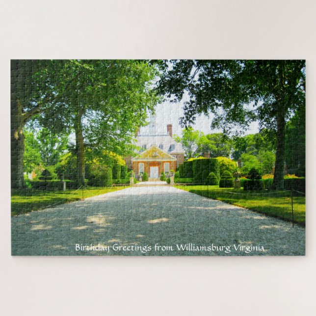 We love Williamsburg Virginia Jigsaw Puzzle (Horizontal)
