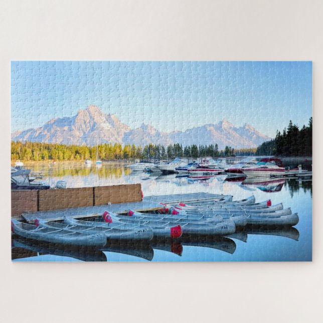 We love Wyoming Jigsaw Puzzle (Horizontal)