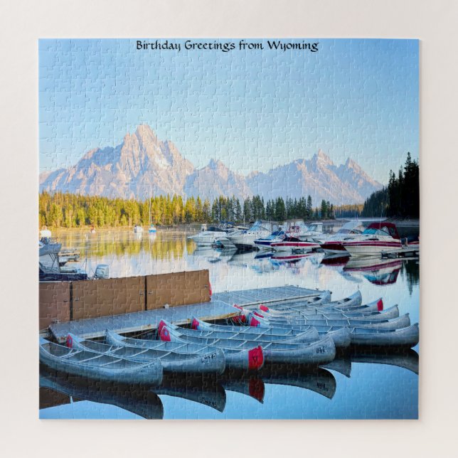 We Love  Wyoming. Jigsaw Puzzle (Vertical)