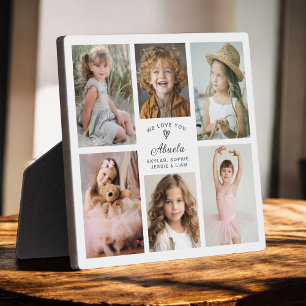 We Love You Abel Photo Collage Keepsake Plaque