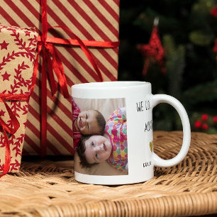 We Love You Auntie 2 Photo Collage Coffee Mug