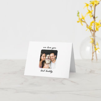 We love you best: A Heartfelt Tribute Card