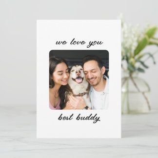 We love you best: A Heartfelt Tribute Holiday Card