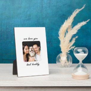 We love you best: A Heartfelt Tribute Plaque