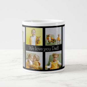 We Love You Dad 6 Photo  Large Coffee Mug