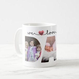 We Love You Dad Father's Day Photo Coffee Mug