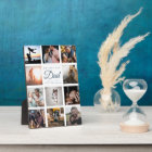 We Love you DAD Modern Grey Elegant Father's Day