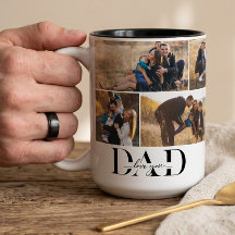 We Love You Dad Personalised Father Photo Collage