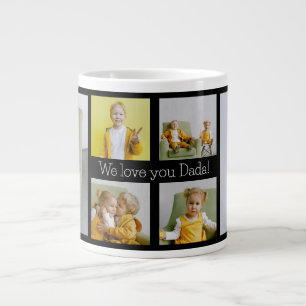 We Love You Dada 6 Photo  Large Coffee Mug