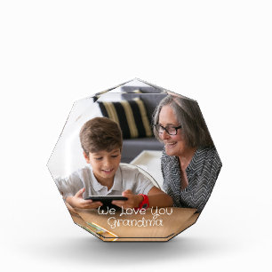 We Love You grandma  Photo Block