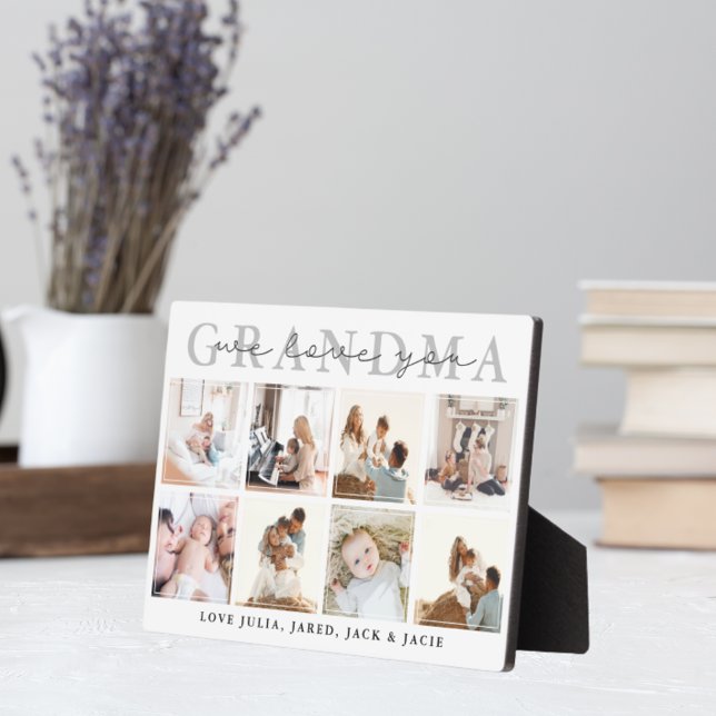 We Love You, Grandma Plaque (Creator Uploaded)