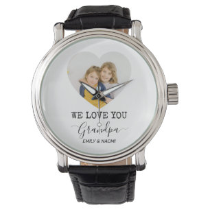 We Love You Grandpa Personalised eWatch Watch