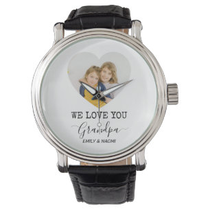 We Love You Grandpa    Personalized eWatch Watch