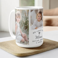 We Love You Mimi Grandkids Photo Collage