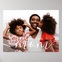 We Love You Mum Modern Classic Photo