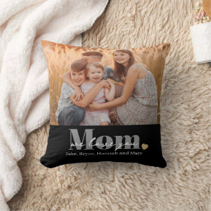 We Love You Mum Photo Gift Cushion
