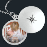 We love you Mummy Personalised Photo Locket Necklace<br><div class="desc">Perfect for mummy,  customise this locket with her children's photo and a special message. Personalised this locket,  a beautiful gift and keepsake.</div>