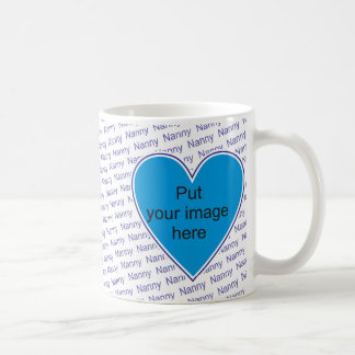 We love you Nanny - personalize with photo Coffee Mug