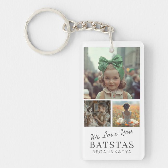 We Love You Photo Key Ring (Front)