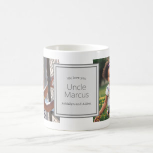 We Love You Uncle 2 Photo Any Occasion Coffee Mug