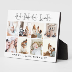 We Love You, Uncle Plaque