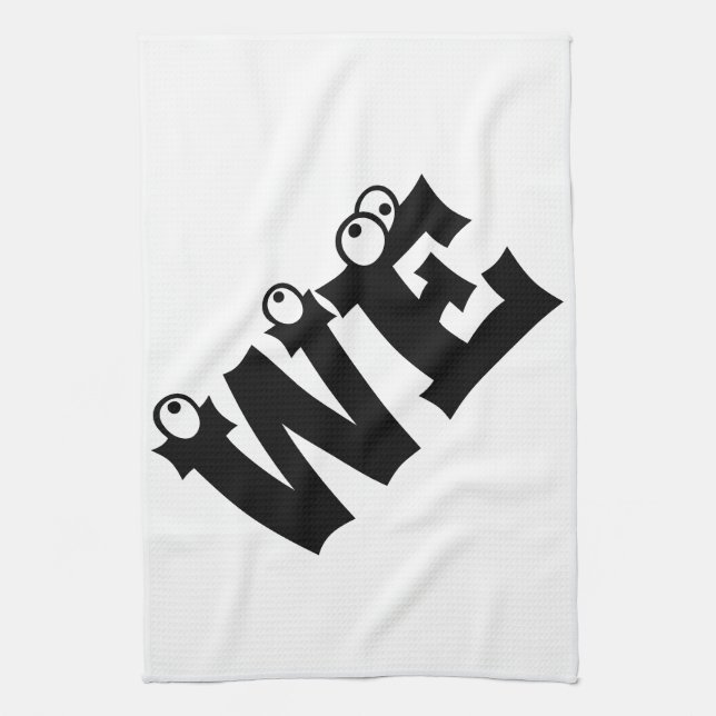 WE Lovers Kitchen Towel (Vertical)