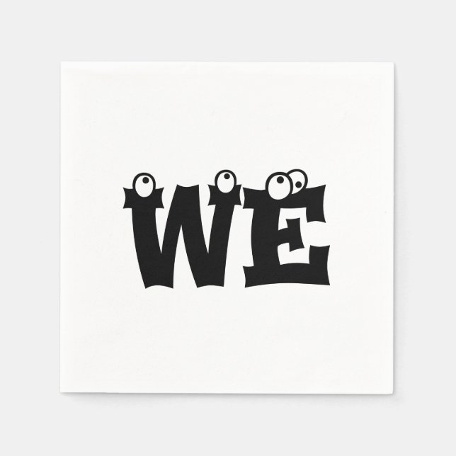 WE Lovers Paper Napkins (Front)