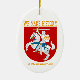 We Make History Ceramic Tree Decoration