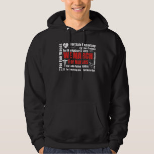 We March For Nurses Million Nurse March Women Appa Hoodie