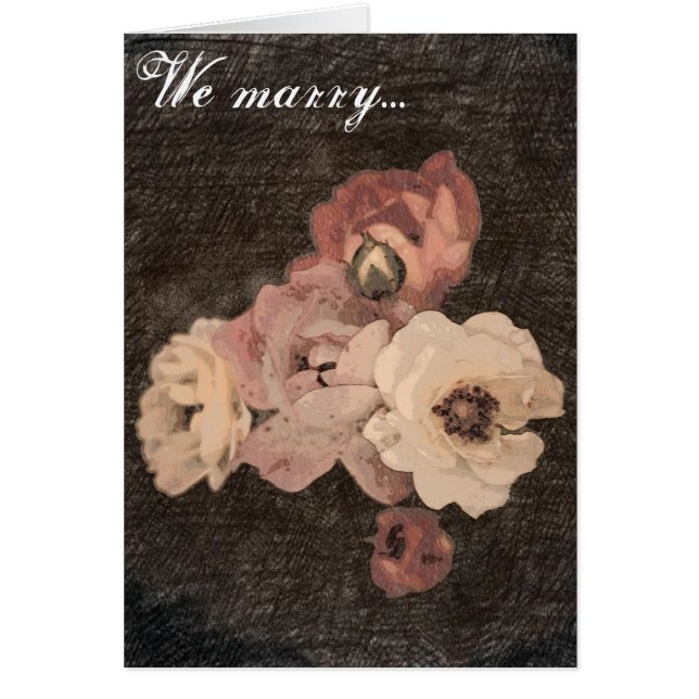 We marry... (Front)