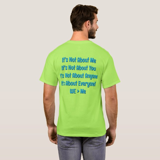 WE>MeT  T-Shirt (Back Full)