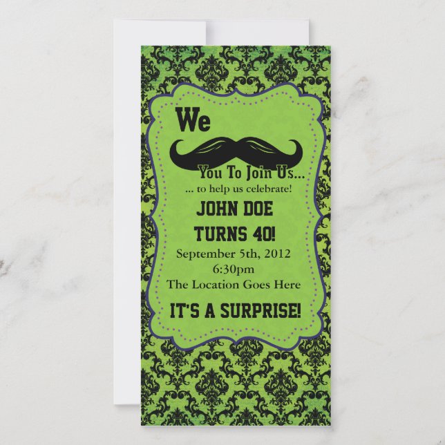We Moustache You to Join Us! (Front)