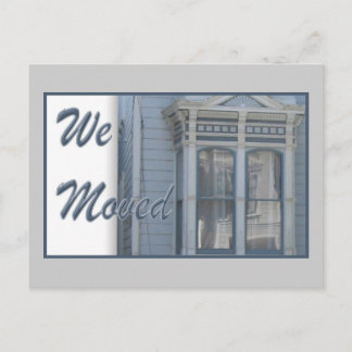 We Moved Announcement Postcard