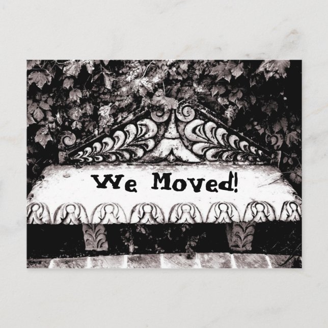 We Moved! Announcement Postcard (Front)