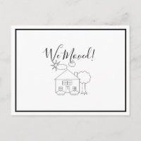 We Moved Change of Address Annoucement