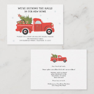 We Moved Christmas Holidays Moving Announcement